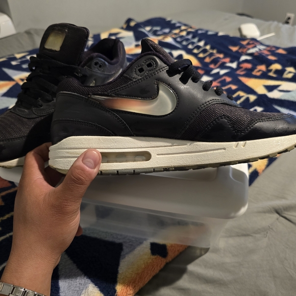 Nike Air Max 1 Jewel JP Jelly Pack Oil Grey Obsidian AT5248-001 size 11 Women’s - Picture 6 of 11